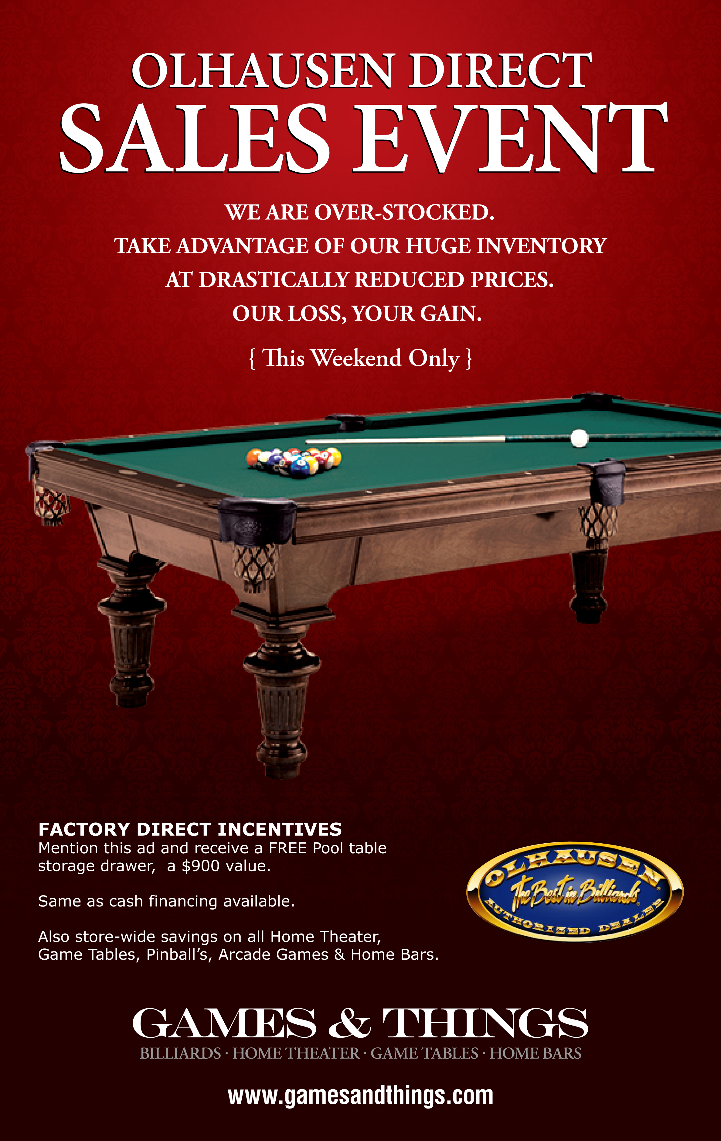 Games & Things — Marketing Email